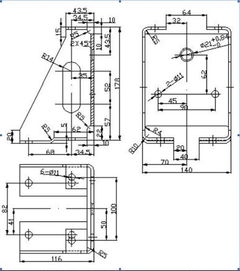 汽車備輪加固板沖壓工藝與模具設(shè)計